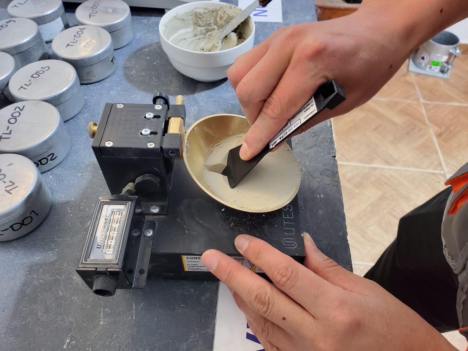 Ensayos de laboratorio